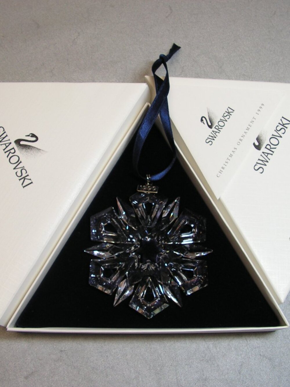 Swarovski Crystal Annual Edition 1999 Star Christmas Ornament 253913
